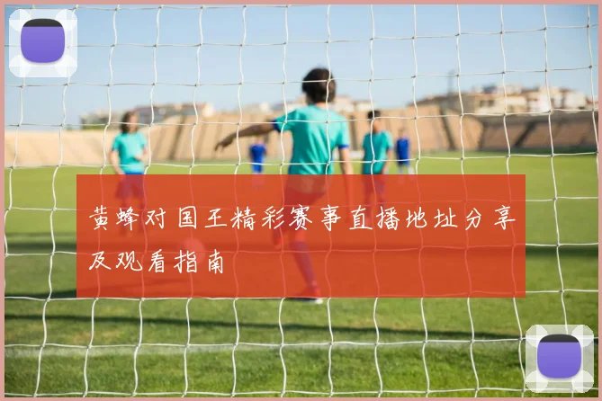 黄蜂对国王精彩赛事直播地址分享及观看指南